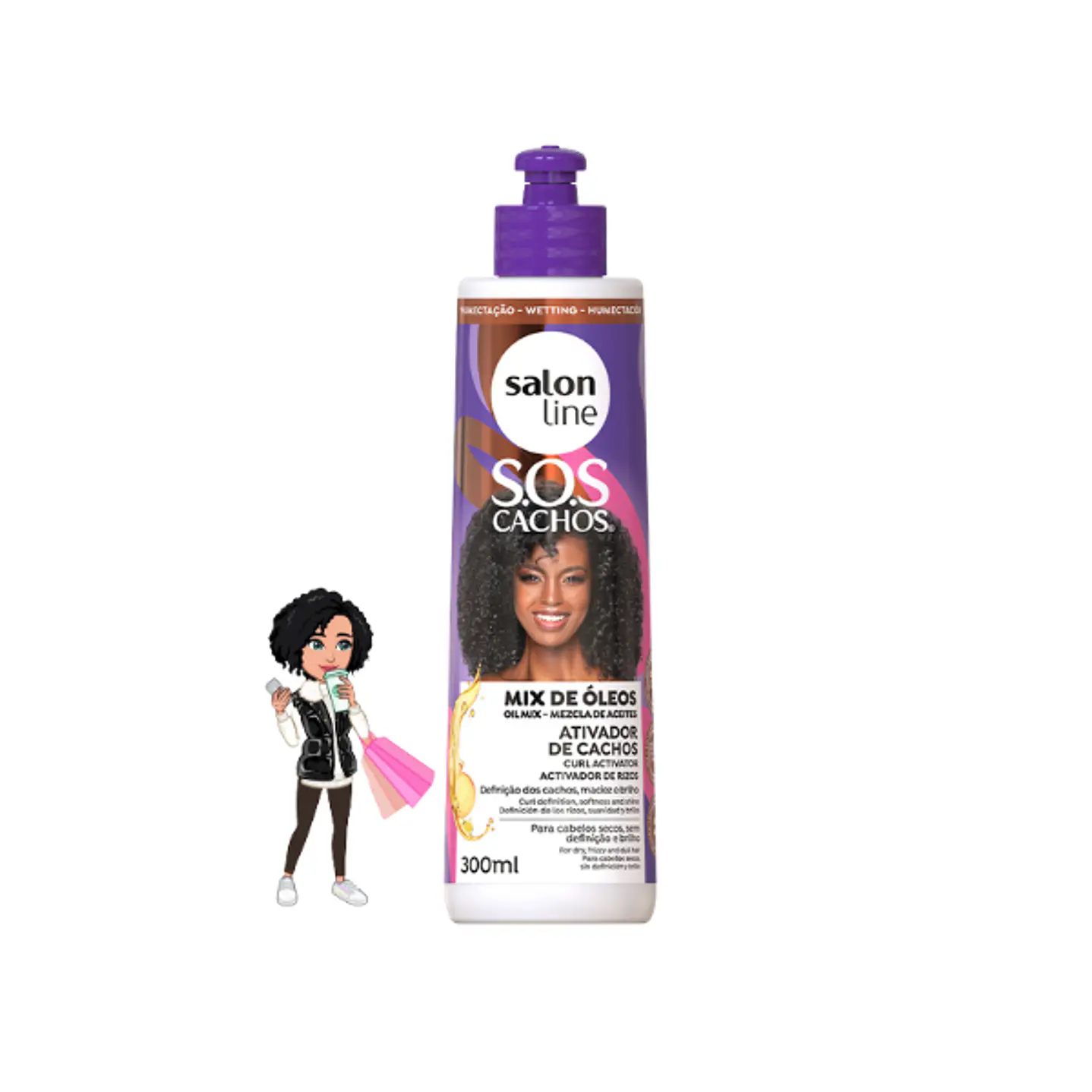 ✅Ativador Mix de Óleos salon line 300ml