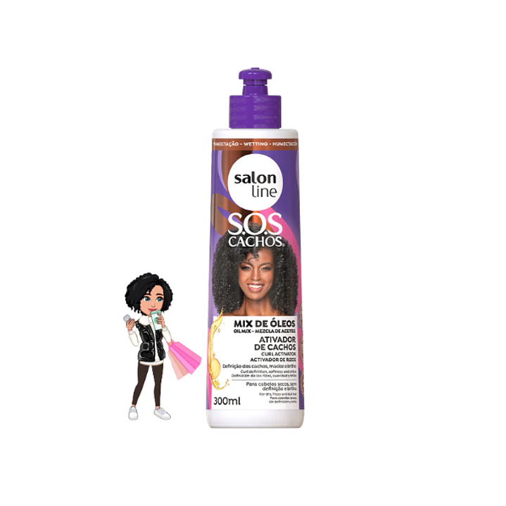 ✅Ativador Mix de Óleos salon line 300ml