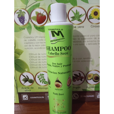Shampoo - Cabello SecoX 340 ML.