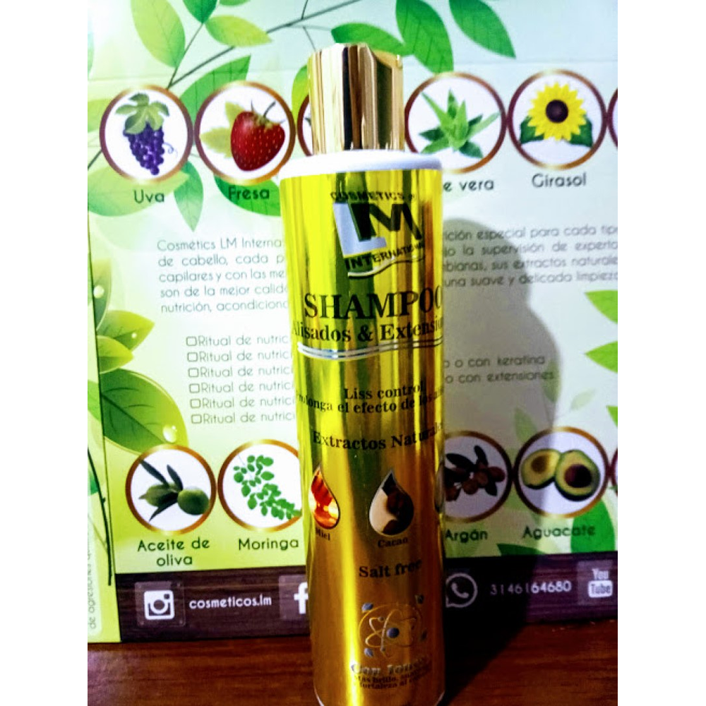 Shampoo - Alisados y Extensiones x 340ml.