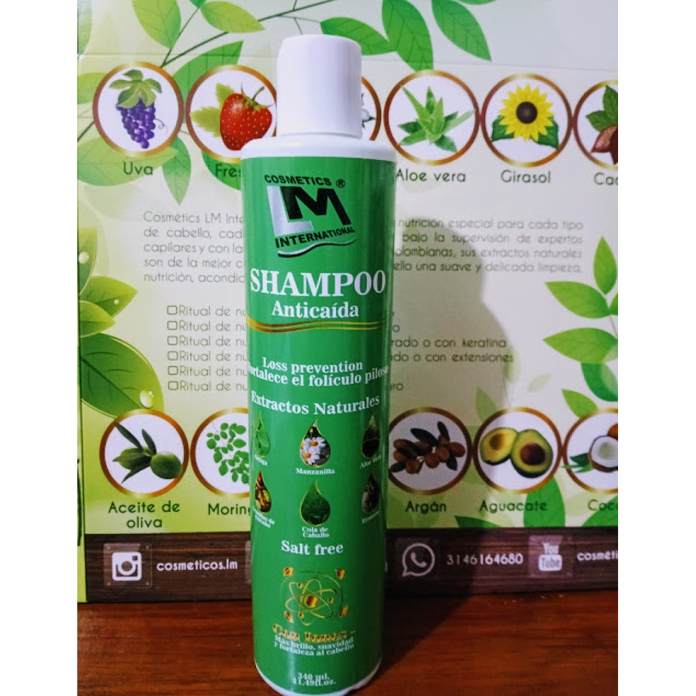 Shampoo Anticaida X 340 ML.