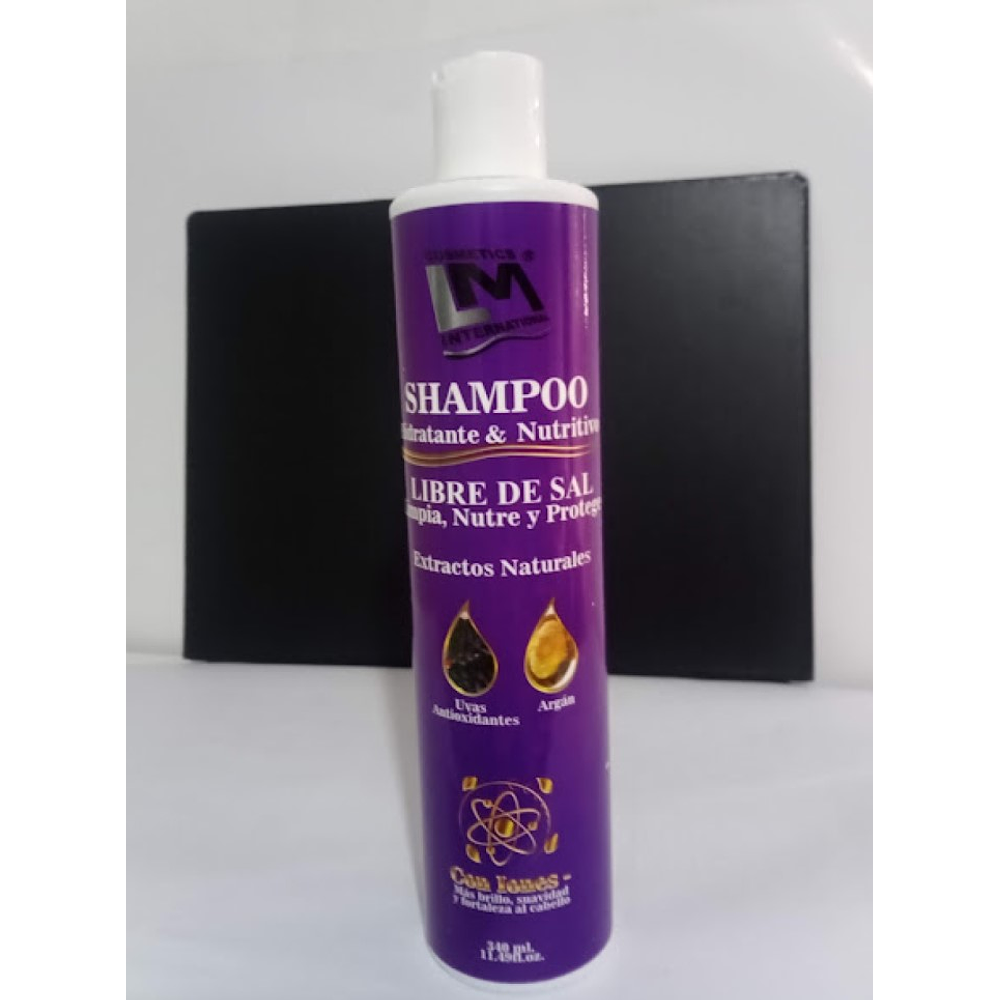 Shampoo Hidratante y Nutritivo Uva X 340 ML.