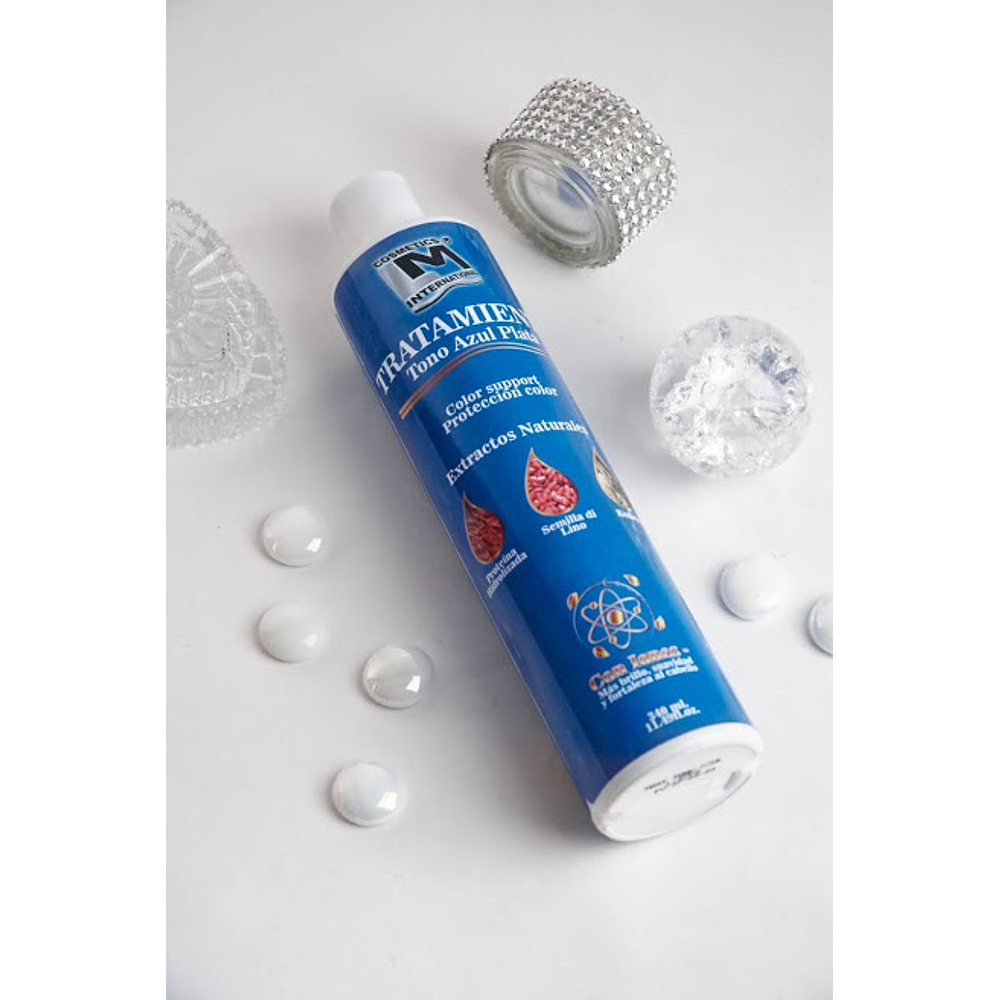Tratamiento Tono Azul Plata x340 ml.