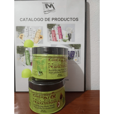 Mascarilla Energy  & Nutrition x300 ml.