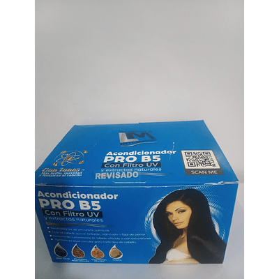 Display x 24 Unds Sachets Acondicionador PRO B5 x30ml.