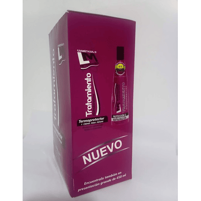 Display x 24 Unds Sachets Tratamiento termoprotector Crema para Peinar Hidrokeratina x30ml.