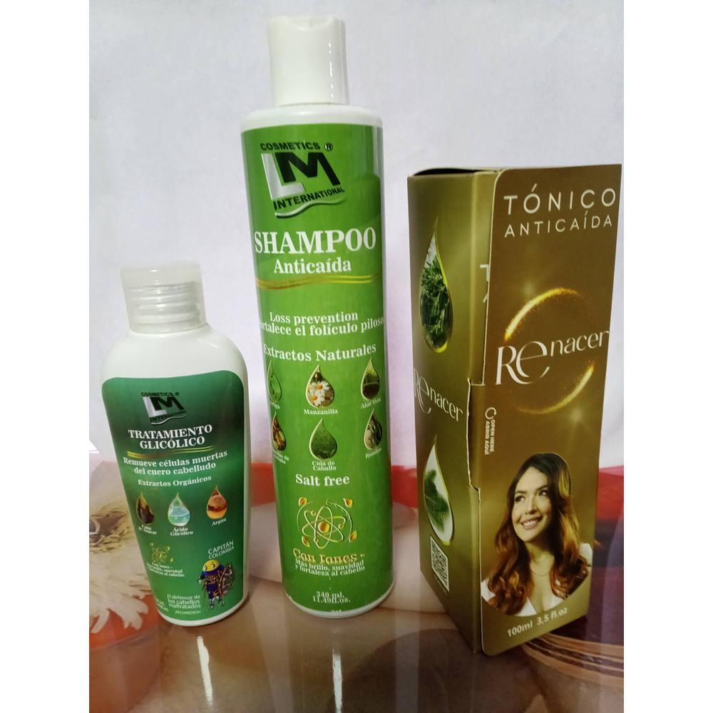 COMBO - BOMBA ANTICAÍDA - de Cosmetics LM International