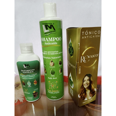 COMBO - BOMBA ANTICAÍDA - de Cosmetics LM International