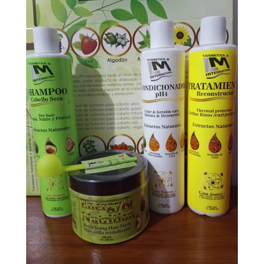 kit-Ritual de Nutrición Capilar para Cabello Seco