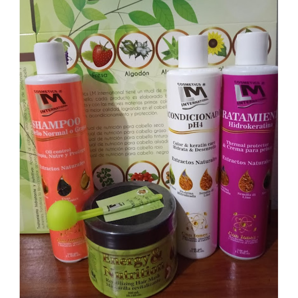 Kit-Ritual de Nutrición Capilar / Cabello Normal a Graso