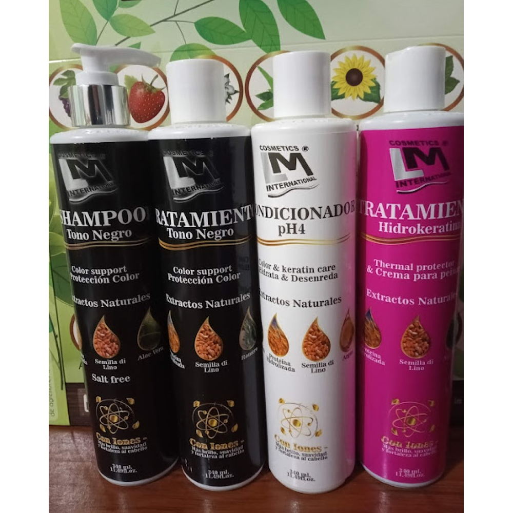 Kit-Ritual de Nutrición Capilar/ Cabello Tono Color Negro