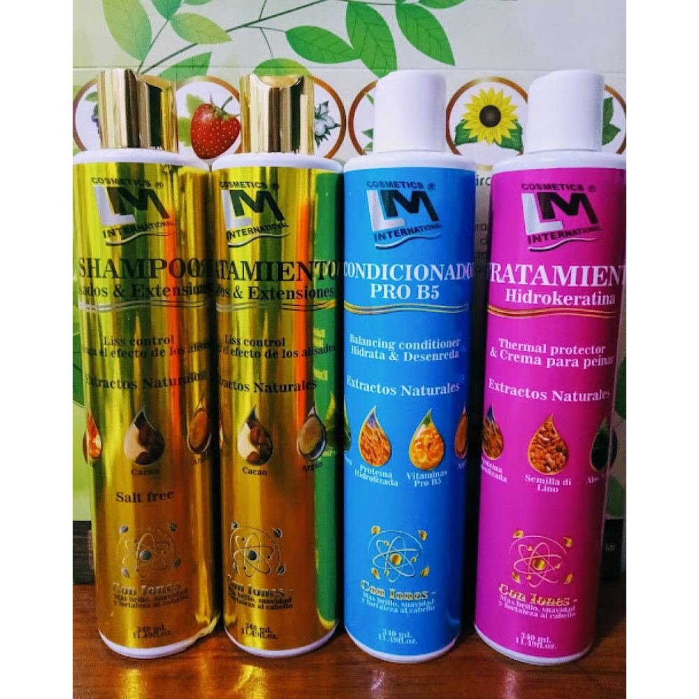 Kit / Ritual de Nutrición Capilar/Cabello Alisado y Extensiones