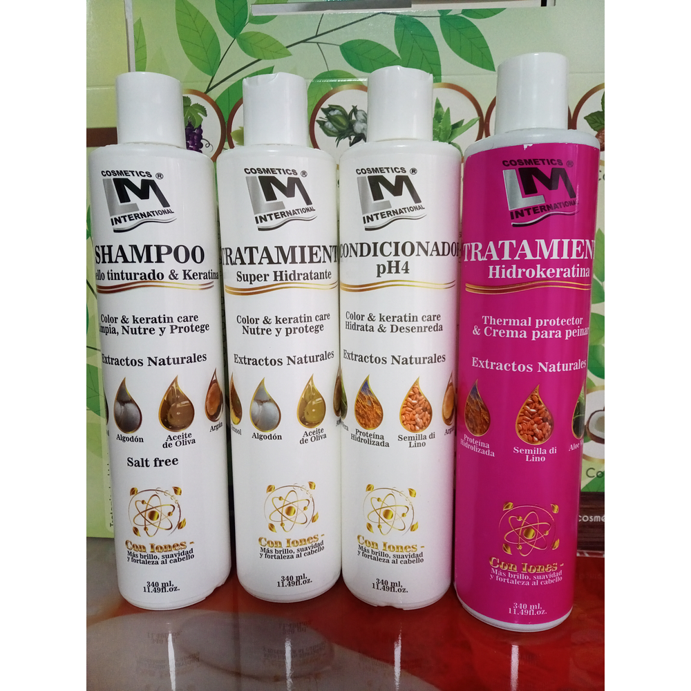 Kit / Ritual de nutrición Capilar / Cabello Tinturado & Keratina