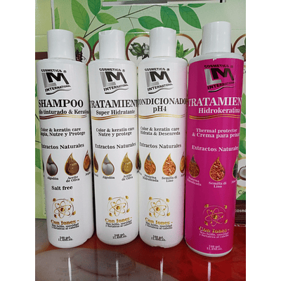 Kit / Ritual de nutrición Capilar / Cabello Tinturado & Keratina