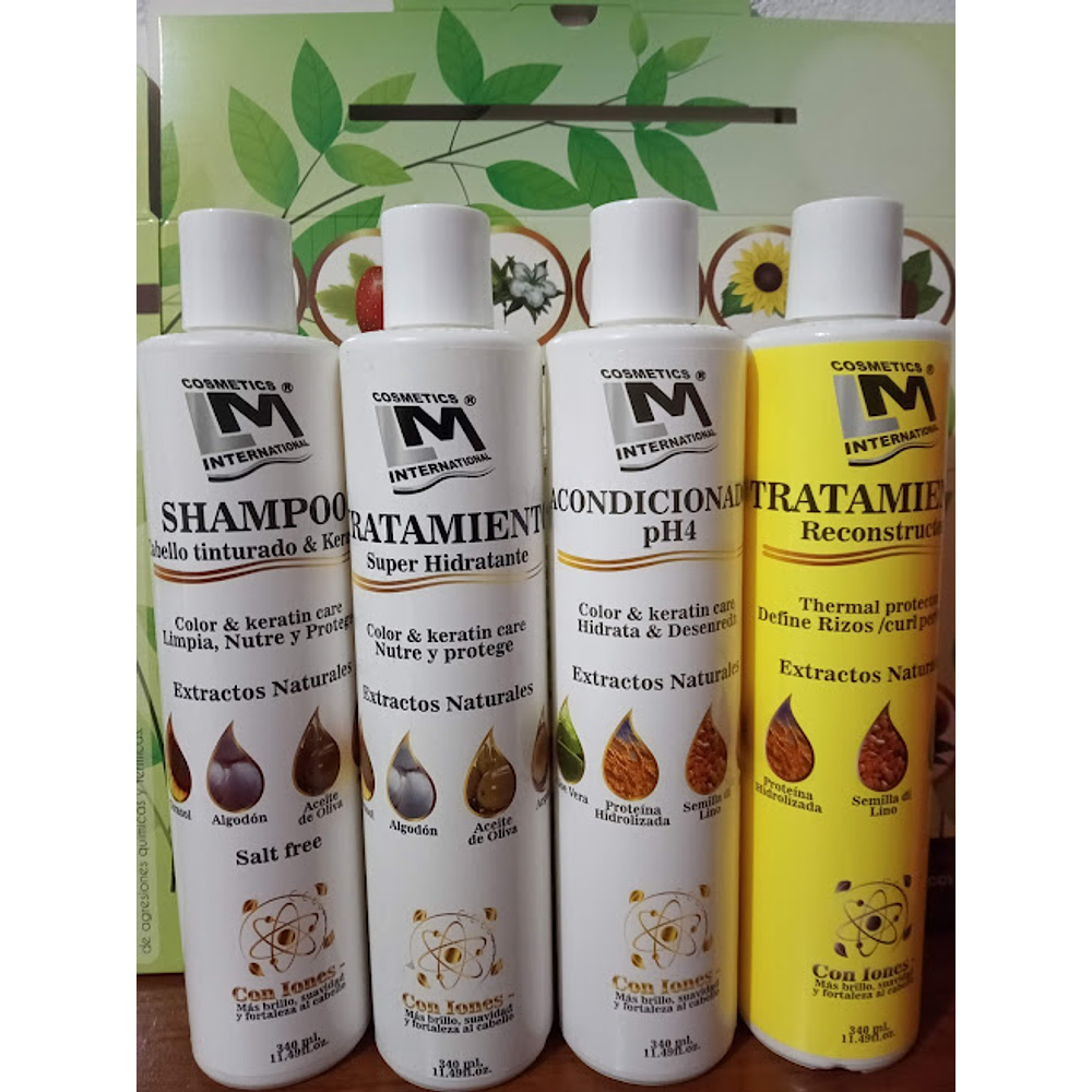 Kit / Ritual de nutrición Capilar / Cabello Tinturado & Keratina