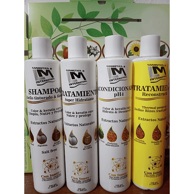 Kit / Ritual de nutrición Capilar / Cabello Tinturado & Keratina