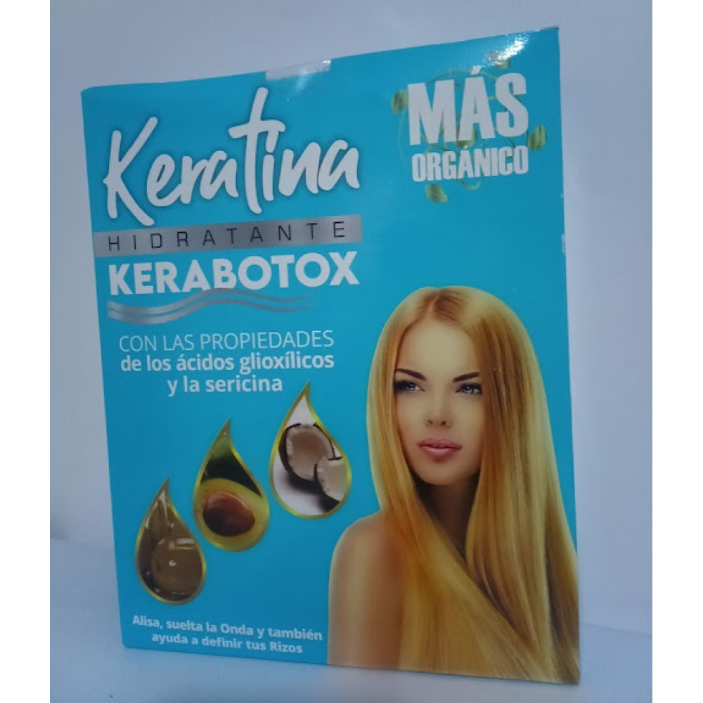 KERATINA HIDRATANTE KERABOTOX - COMBO X240 ML.