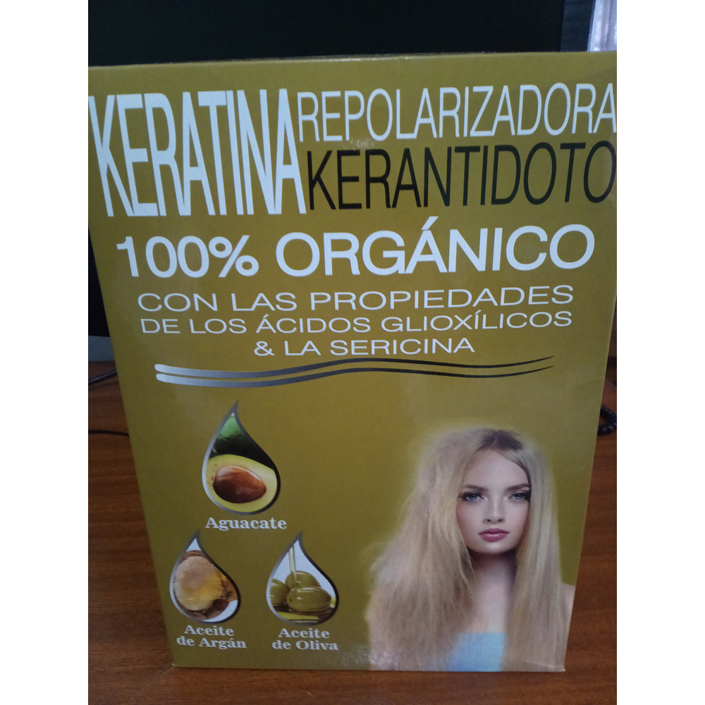 KERATINA REPOLARIZADORA KERANTIDOTO - COMBO X 240 ML.