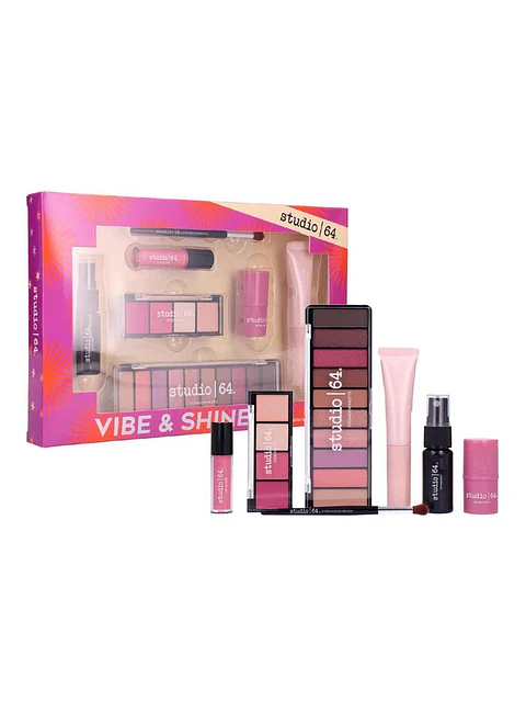Set De Maquillaje Vibe Y Shine - STUDIO 64