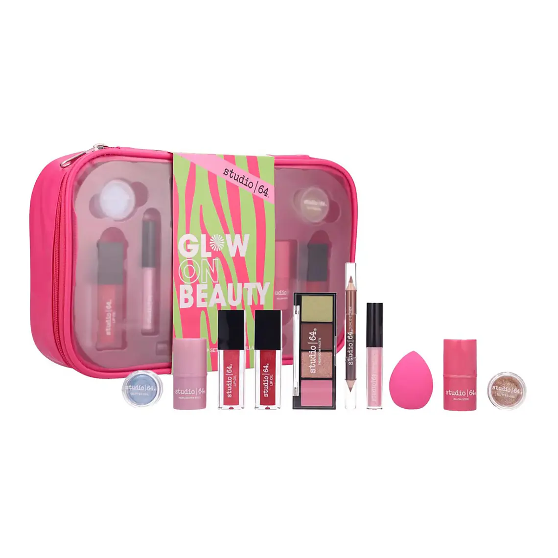 Set Maquillaje Glow On Beauty - STUDIO 64 1