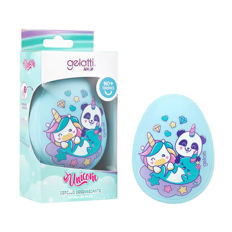 Cepillo Desenredante Go Mix Unicornio - GELATTI 1