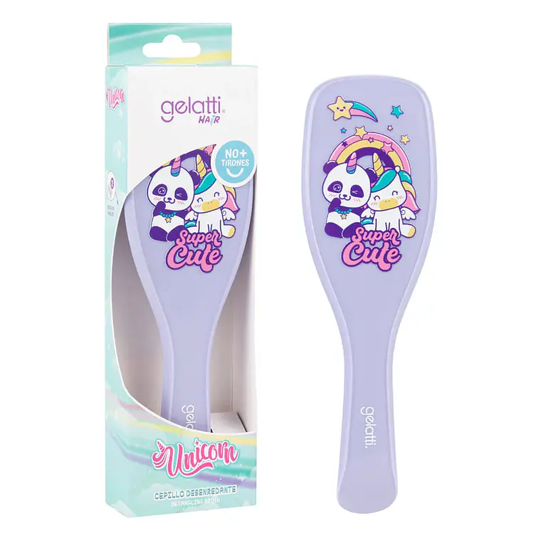 Cepillo Desenredante Home Mix UNICORNIO - GELATTI 1