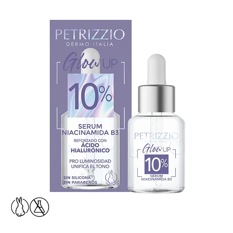Serum Glow Up Niacinamida 10% Proluminosidad - PETRIZZIO