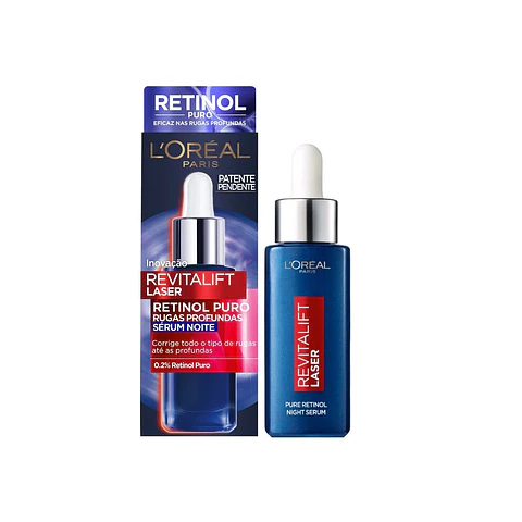 Revitalift Laser Pure Retinol Night Serum 30ml - LOREAL 