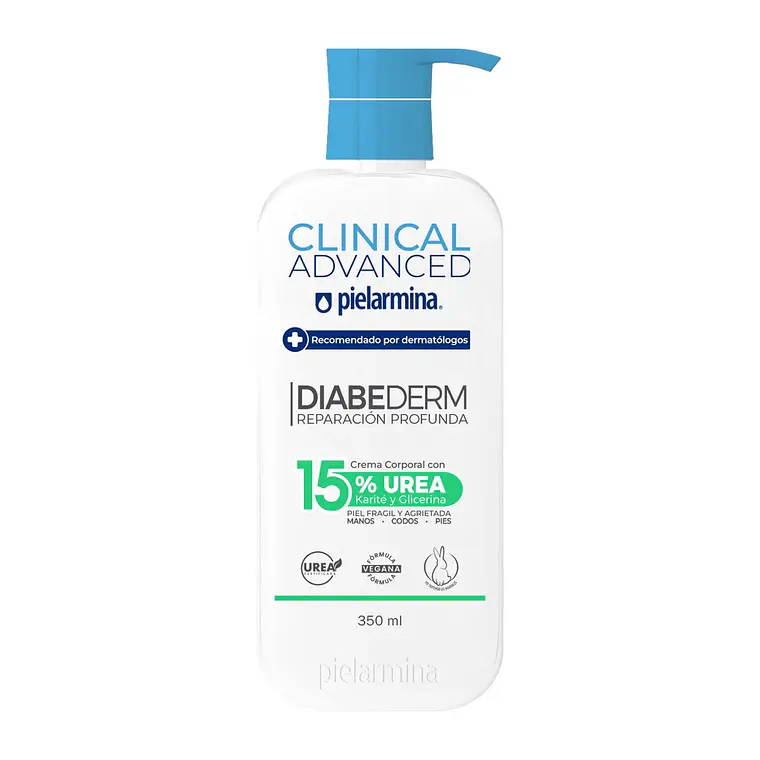 Crema Corporal Diabederm Reparación Profunda Clinical Advanced 15% Urea, 350 ML - PIELARMINA 1