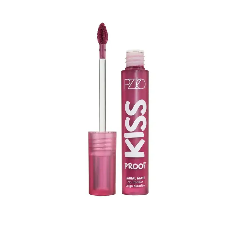 Labial liquido Kiss Proof Pink Mauve Intransferible - PETRIZZIO 1