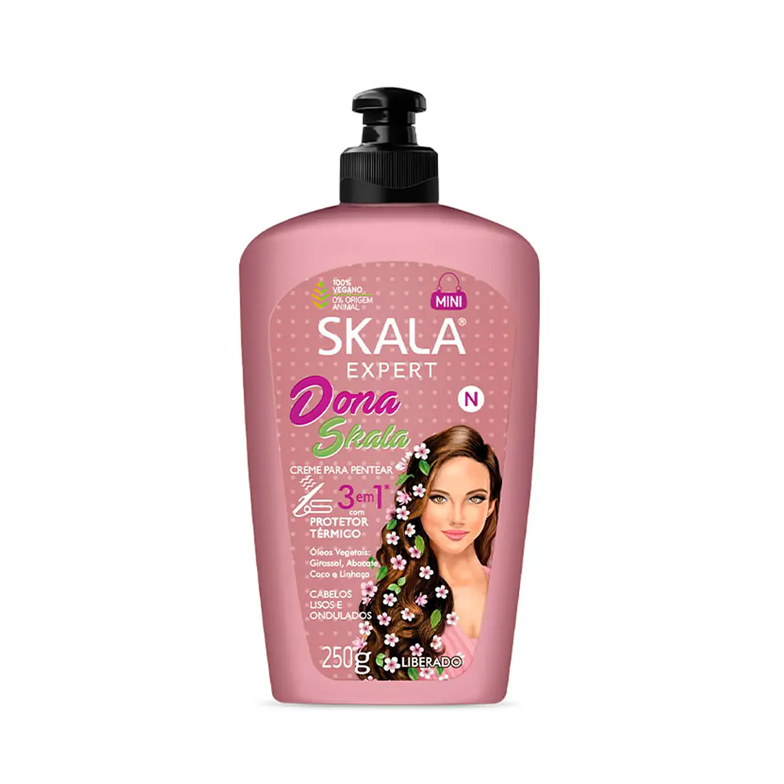 Crema Dona Skala Para Peinar 3En1 Con Protector Térmico 250 G - SKALA 1