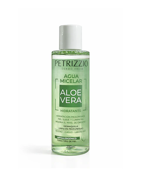 Agua Micelar Aloe Vera Hidratante Naturactive 200 ML - PETRIZZIO