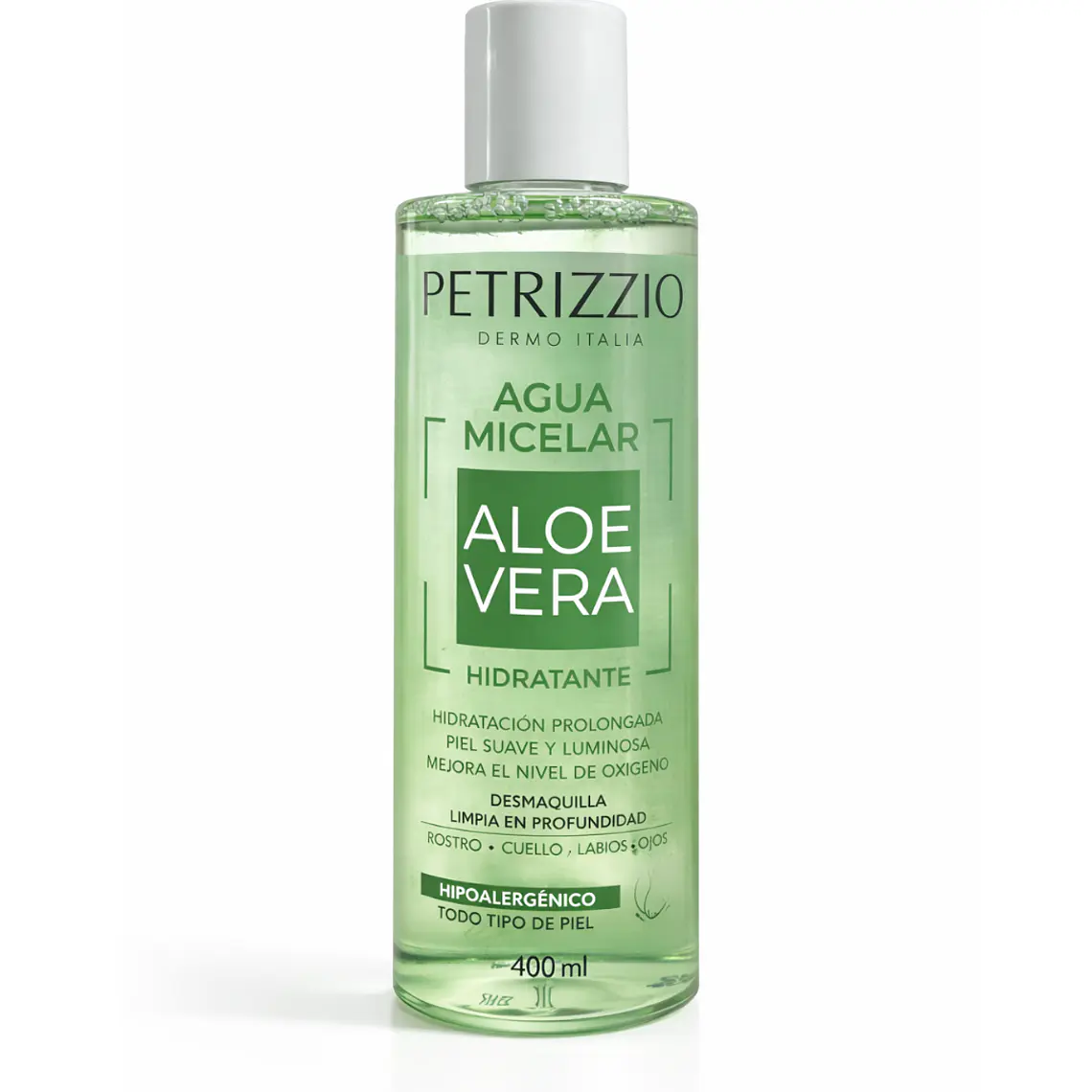 Agua Micelar Aloe Vera Hidrante Naturactive 400 ML - PETRIZZIO 1