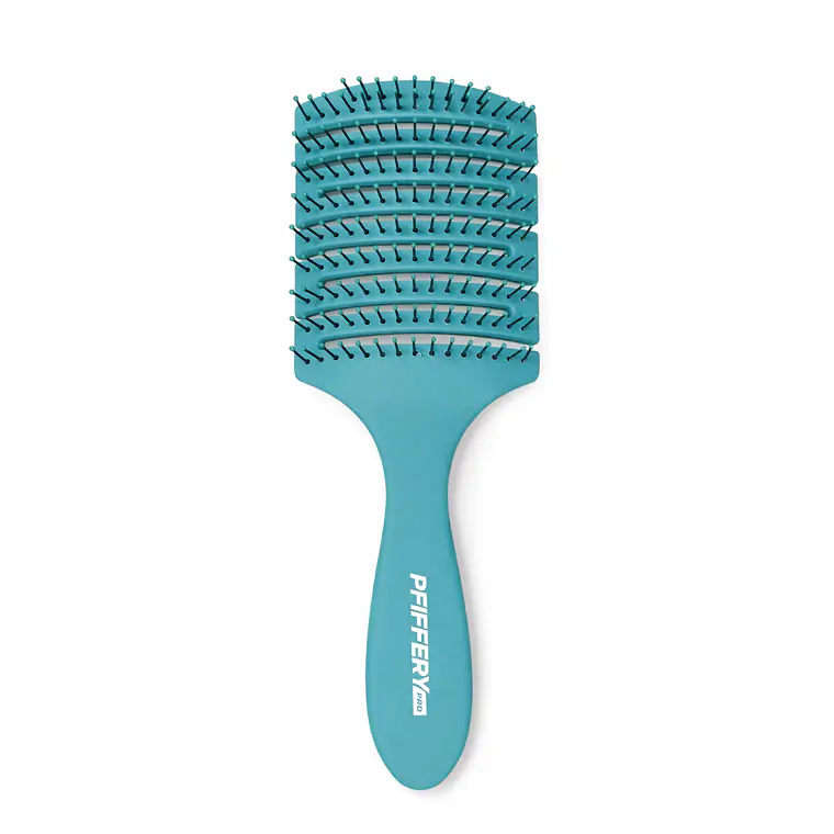 Cepillo Desenredante Flexible Verde - PFIFFERY 1