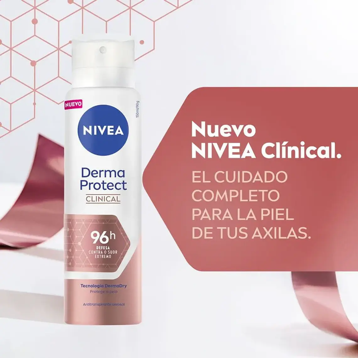 Antitranspirante Spray Derma Protect Clinical 150ml - NIVEA 2