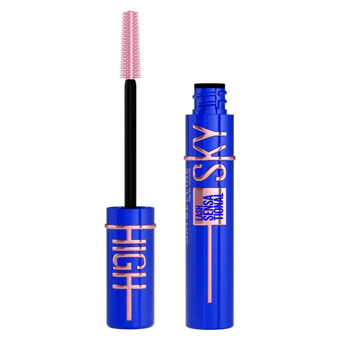Máscara de Pestañas Lash Sensational Sky High Blue Mish - MAYBELLINE 1
