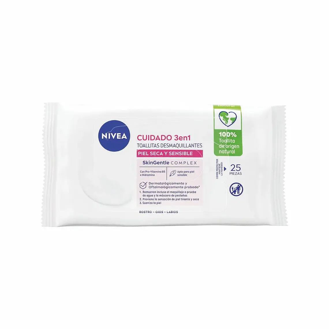 Toallitas Desmaquillantes Cuidado 3en1 - NIVEA 1