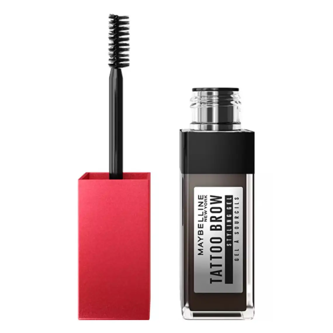 Gel de Cejas Tattoo Brow 3D Gel Medium Brown AS - MAYBELLINE 1