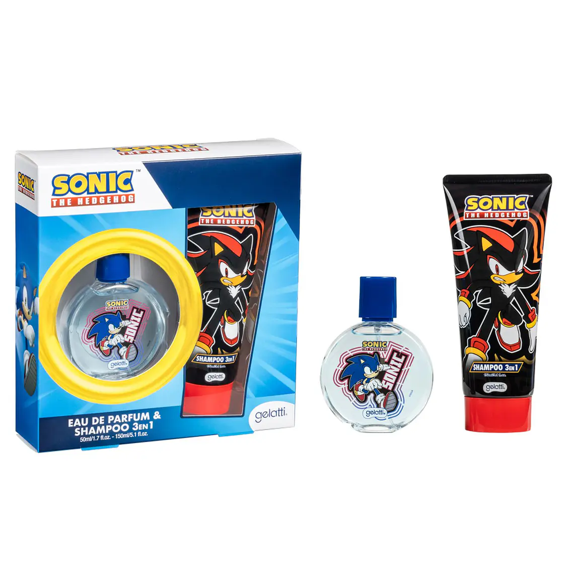 Set Perfume + Shampoo 3 en 1 Sonic - GELATTI 2