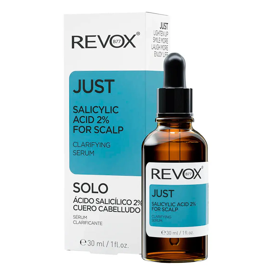 Sérum Capilar Just Salicylic Acid 2% For Scalp 30 ML - REVOX 1