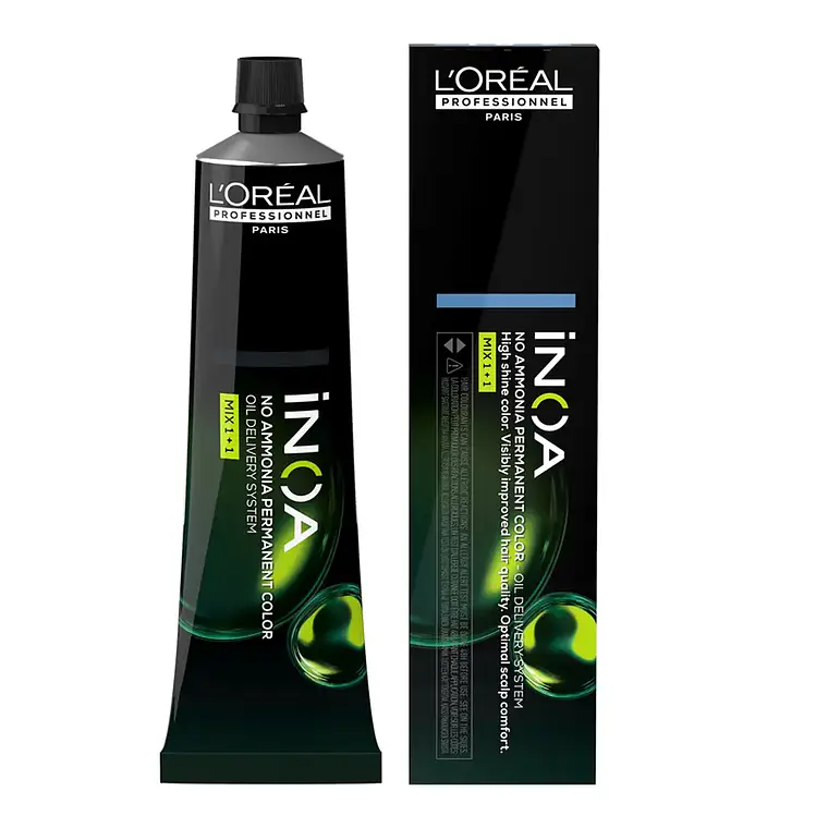 Tintura INOA 4 Castaño 60 G - LOREAL PROFESSIONNEL 1