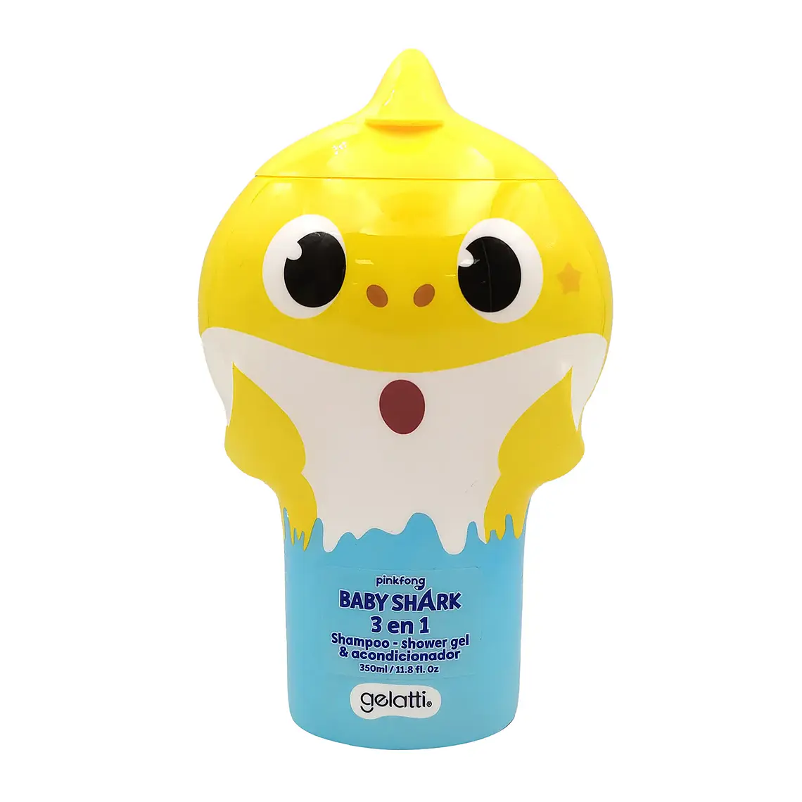 Shampoo Baby Shark 350ml 3 en 1 - GELATTI 1