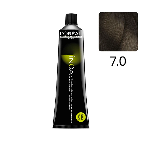 Tintura INOA 7.0 Rubio Profundo 60 G - LOREAL PROFESSIONNEL