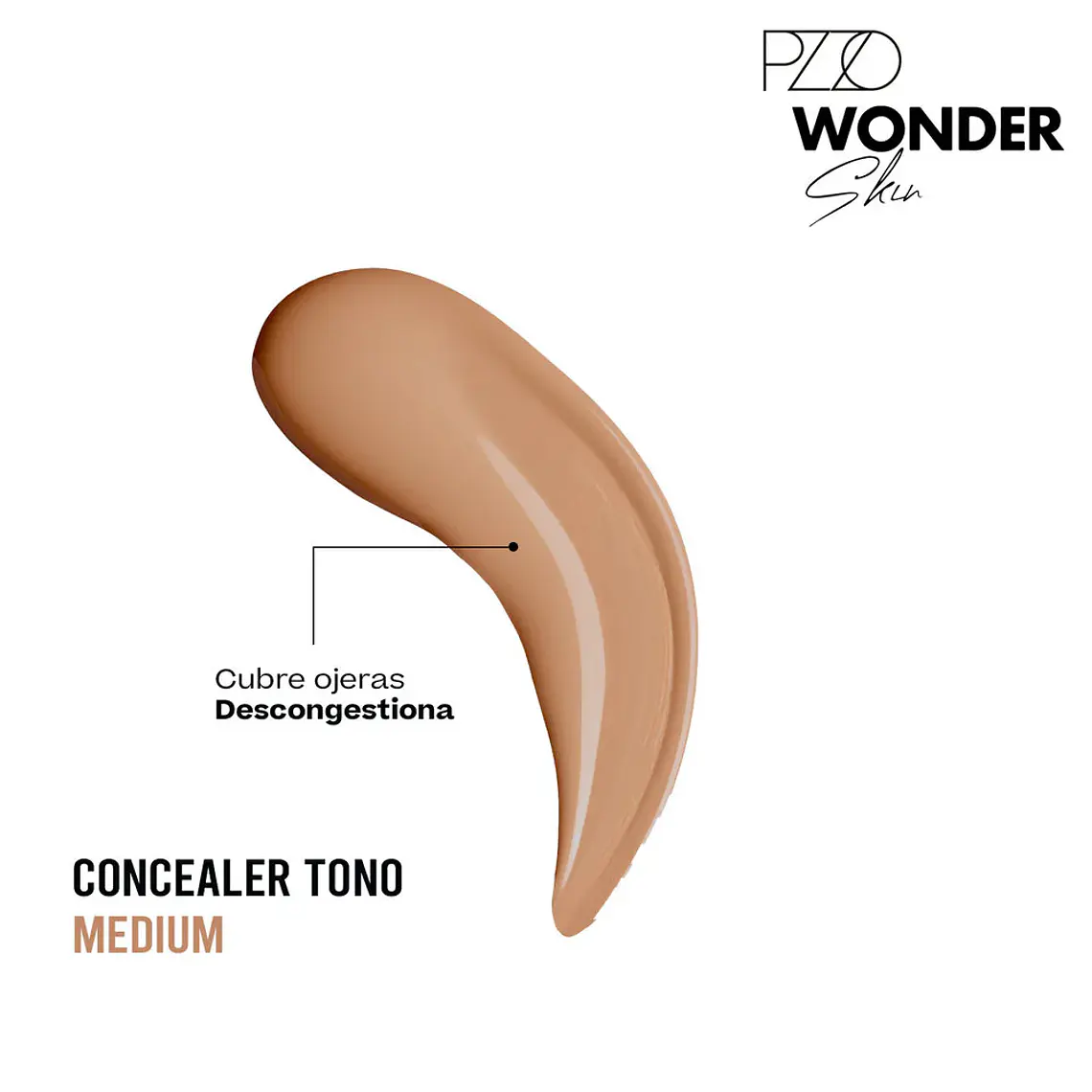 Corrector de Ojeras Wonder Skin Concealer Medium 02 PETRIZZIO 3