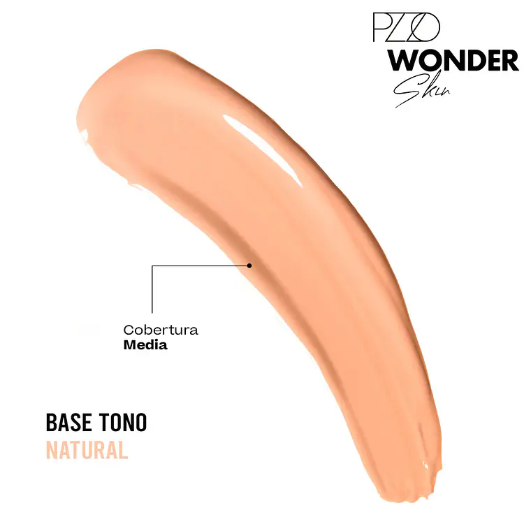 Base de Maquillaje Wonder Skin 35 ml Natura 01 - PETRIZZIO 5