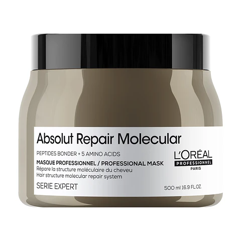 Mascarilla Absolut Repair Molecular 500 ML - LOREAL PROFESSIONNEL