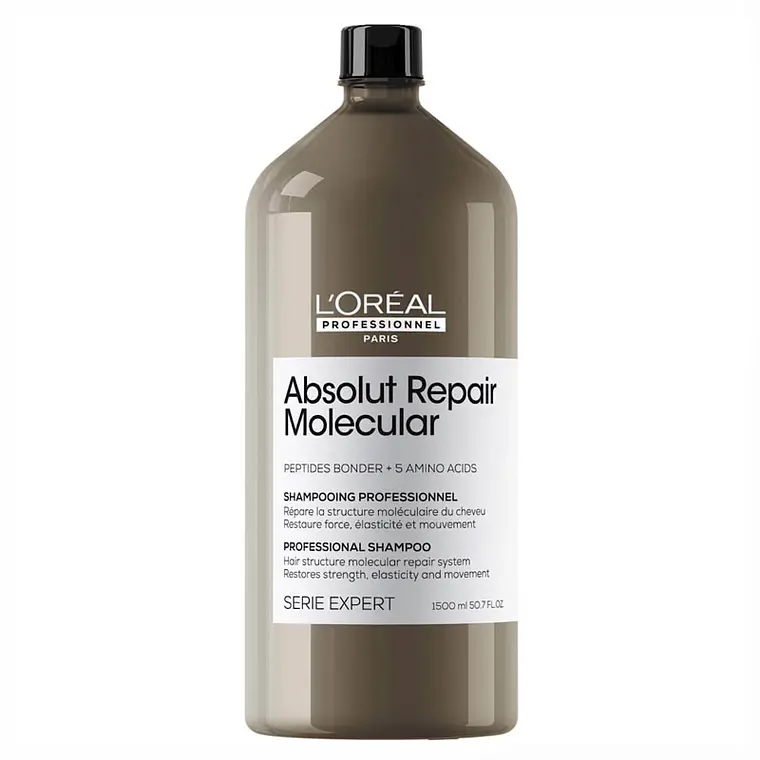 Shampoo Absolut Repair Molecular 1500 ML - LOREAL PROFESSIONNEL 1