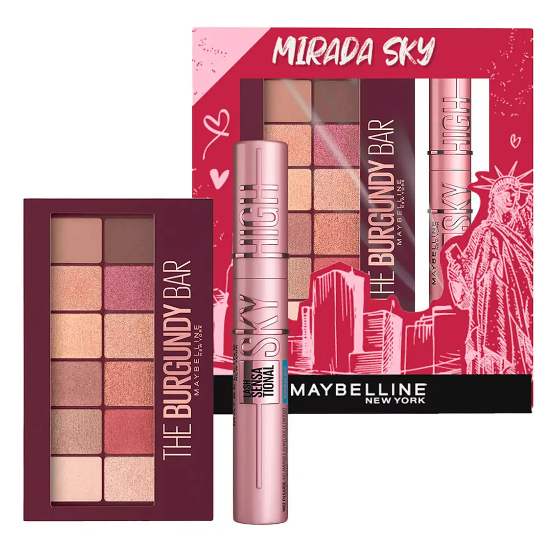 Pack Ojos Mirada Sky Own The Moment - MAYBELLINE 1