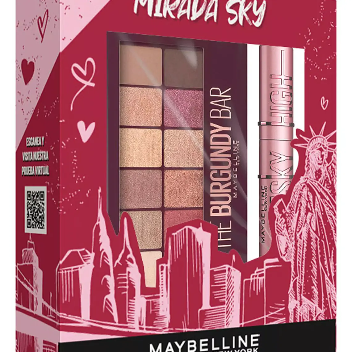 Pack Ojos Mirada Sky Own The Moment - MAYBELLINE 5