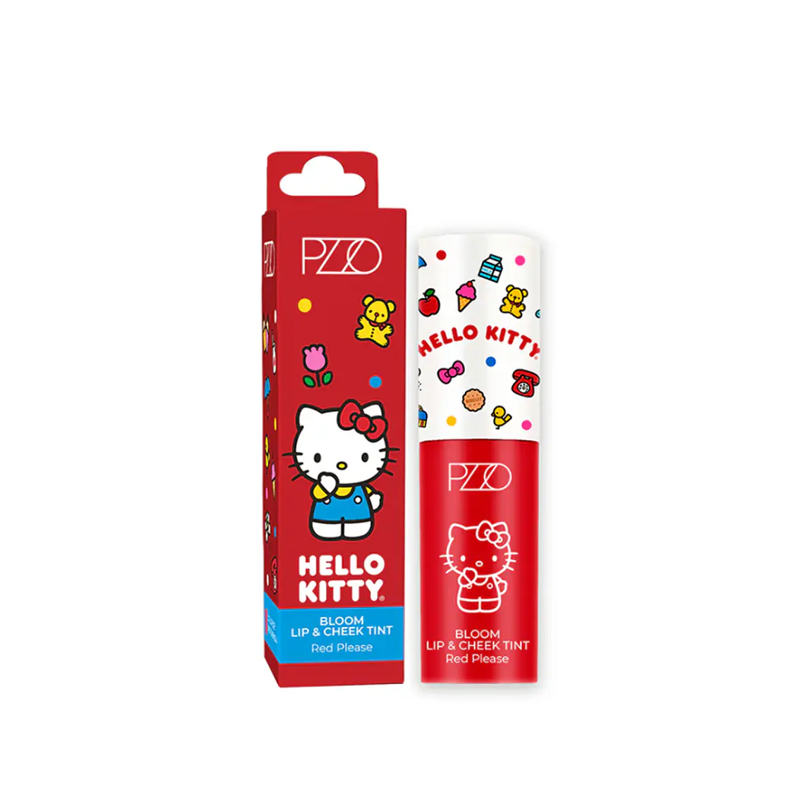  Tinta De Labios Bloom Lip And Cheek Tint Red Please Hello Kitty 1